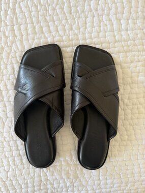 Freda Salvador Marta Slide Sandals, Size 7, New with Box